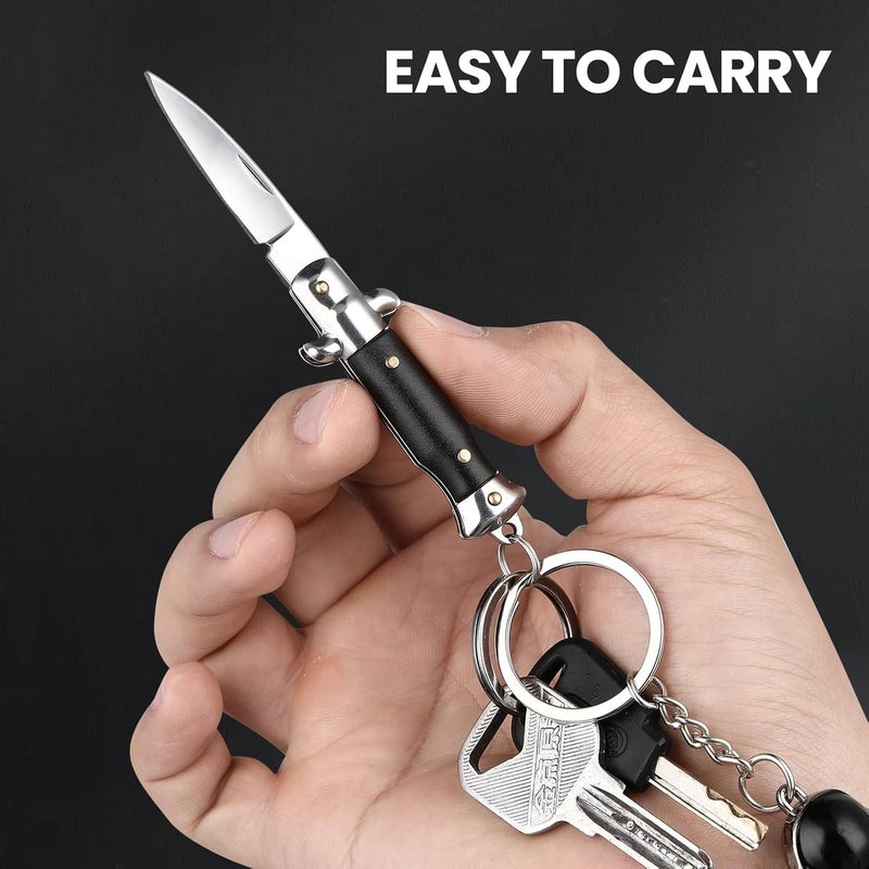 FUNBRO Small Pocket Knife, Cool Knives Box Cutter, EDC Knifefor Every Day Carry, Small Gift for Women Men - Image 4